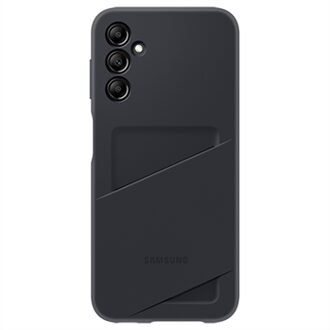 Samsung Galaxy A14 Card Slot Case Telefoonhoesje Zwart
