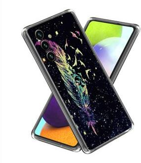 Samsung Galaxy A15 Stijlvolle Ultradunne TPU Hoesje - Pioen