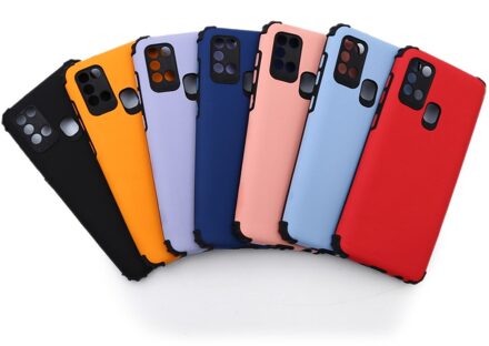 Samsung Galaxy A21S Hoek Tamperli Launch Siliconen Case
