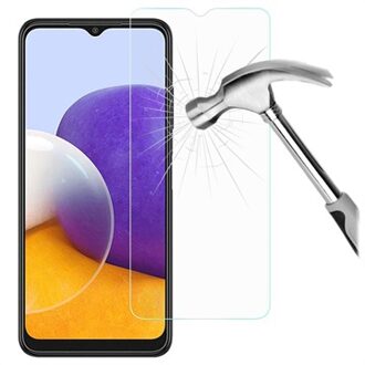 Samsung Galaxy A22 5G, Galaxy F42 5G Screenprotector van gehard glas - 9H - Doorzichtig