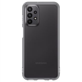 Samsung Galaxy A23 Soft Clear Cover Black