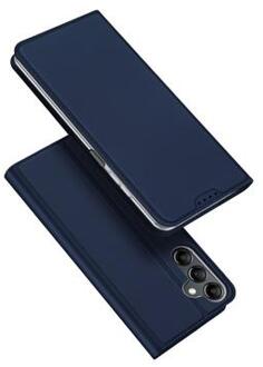 Samsung Galaxy A25 Dux Ducis Skin Pro Flip Hoesje - Blauw