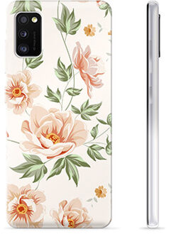 Samsung Galaxy A41 TPU Hoesje - Bloemen