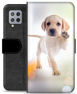 Samsung Galaxy A42 5G Premium Portemonnee Hoesje - Hond