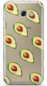 Samsung Galaxy A5 2017 transparant hoesje - Avocado