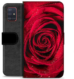 Samsung Galaxy A51 Premium Portemonnee Hoesje - Roze