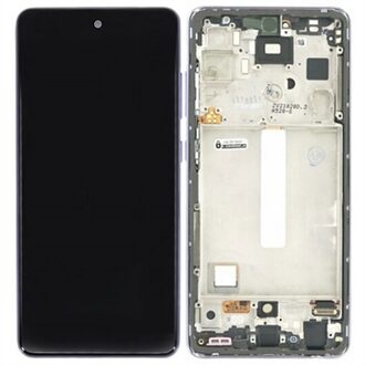 Samsung Galaxy A52s 5G Front Cover & LCD Display GH82-26861C - Paars