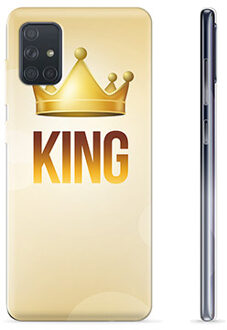 Samsung Galaxy A71 TPU Hoesje - King