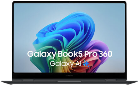 Samsung Galaxy Book5 Pro 360 NB Ultra7-256V 16/512 16 W11H -16 inch Laptop Grijs