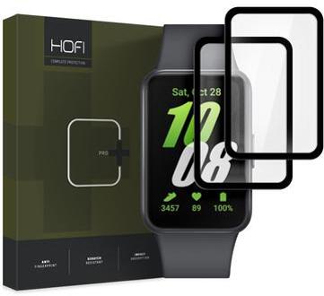 Samsung Galaxy Fit3 Hofi Hybrid Pro+ Glazen Screenprotector - Zwarte Rand - 2 St.