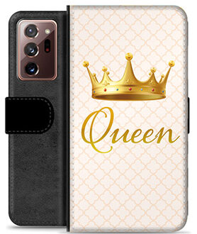 Samsung Galaxy Note20 Ultra Premium Portemonnee Hoesje - Queen