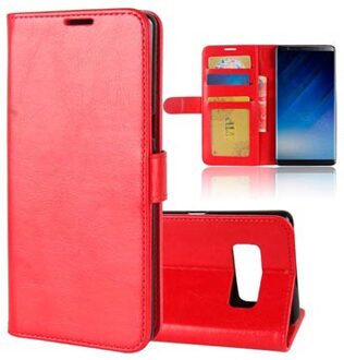 Samsung Galaxy Note8 Classic Wallet Hoesje - Rood