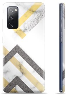 Samsung Galaxy S20 FE TPU Hoesje - Abstract Marmer