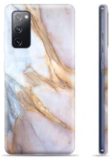 Samsung Galaxy S20 FE TPU Hoesje - Elegant Marmer