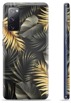 Samsung Galaxy S20 FE TPU Hoesje - Gouden Bladeren