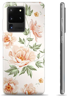 Samsung Galaxy S20 Ultra TPU Hoesje - Bloemen