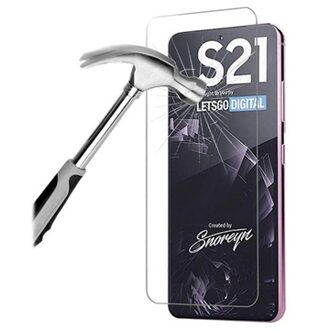 Samsung Galaxy S21 5G Screenprotector van gehard glas - 9H - Doorzichtig