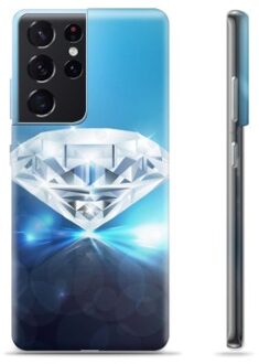 Samsung Galaxy S21 Ultra 5G TPU Hoesje - Diamant