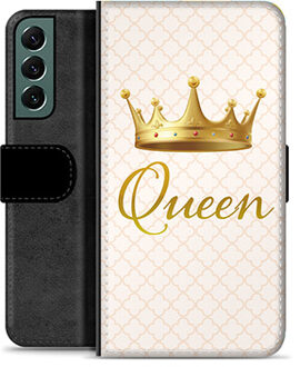 Samsung Galaxy S22+ 5G Premium Portemonnee Hoesje - Queen