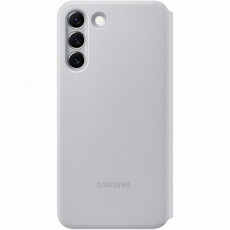 Samsung Galaxy S22 Plus Led View Book Case Grijs