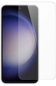 Samsung Galaxy S23 FE Screenprotector van gehard glas - 9H - Case Friendly - Doorzichtig