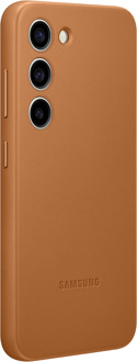 Samsung Galaxy S23 Leather Case Camel