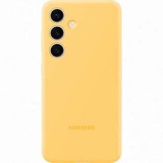 Samsung Galaxy S24 Hoesje - Samsung Silicone Case - Geel