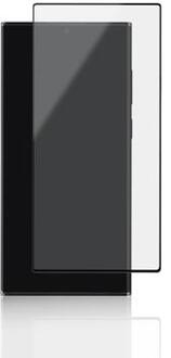 Samsung Galaxy S24 Ultra Panzer Premium Full-Fit Glazen Screenprotector - 9H - Zwart