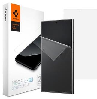 Samsung Galaxy S24 Ultra Screenprotector Spigen Neo Flex (2 Pack)