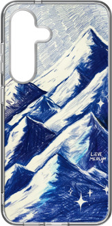 Samsung Galaxy S25 Lieve Merlijn Mountain Hybrid Case Anymode Transparent