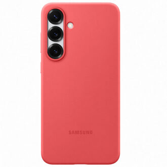 Samsung Galaxy S25 Plus Silicone Case Telefoonhoesje Rood