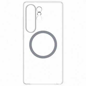 Samsung Galaxy S25 Ultra Clear Magnet Case Telefoonhoesje Transparant