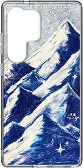 Samsung Galaxy S25 Ultra Lieve Merlijn Mountain Hybrid Case Anymode Transparent