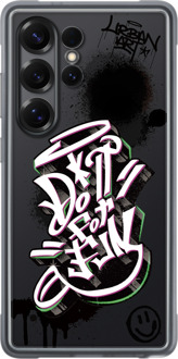 Samsung Galaxy S25 Ultra Rugged Flipsuit Telefoonhoesje Zwart