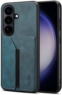 Samsung Galaxy S26 hoesje - Backcover met kaarthouder - Blauw