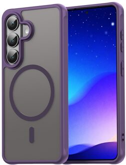 Samsung Galaxy S26 hoesje - slanke backcover met MagSafe ondersteuning - Paars