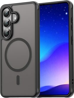 Samsung Galaxy S26 hoesje - slanke backcover met MagSafe ondersteuning - Zwart