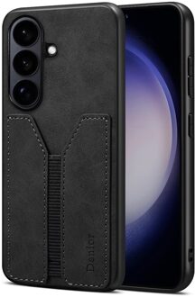 Samsung Galaxy S26 Plus hoesje - Backcover met kaarthouder - Zwart