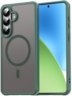 Samsung Galaxy S26 Plus hoesje - slanke backcover met MagSafe ondersteuning - Groen