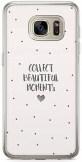 Samsung Galaxy S7 siliconen hoesje - Collect beautiful moments