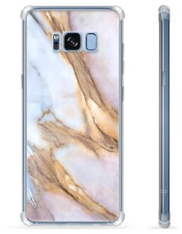 Samsung Galaxy S8 Hybrid Hoesje - Elegant Marmer
