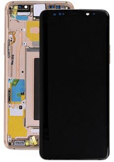 Samsung Galaxy S9 Front Cover & LCD Display GH97-21696E - Goud