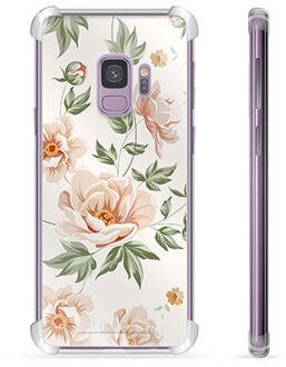 Samsung Galaxy S9 Hybrid Hoesje - Bloemen