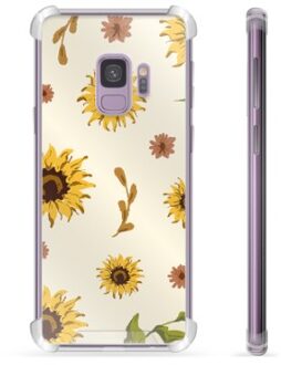 Samsung Galaxy S9 Hybrid Hoesje - Zonnebloem