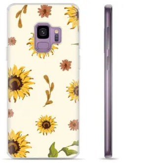 Samsung Galaxy S9 TPU Hoesje - Zonnebloem