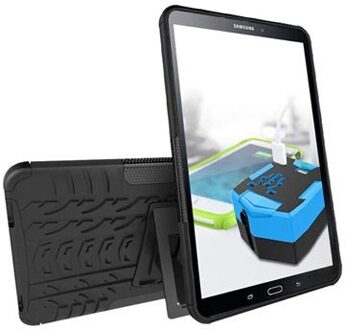 Samsung Galaxy Tab A 10.1 (2016) T580, T585 Antislip Hoesje - Zwart