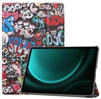 Samsung Galaxy Tab S9 FE+ Tri-Fold Series Smart Folio Case - Graffiti