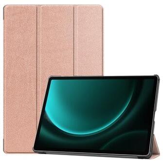 Samsung Galaxy Tab S9 FE+ Tri-Fold Series Smart Folio Case - Rose Gold