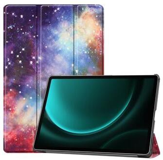 Samsung Galaxy Tab S9 FE+ Tri-Fold Series Smart Folio Case - Sterrenstelsel