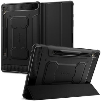 Samsung Galaxy Tab S9 Spigen Rugged Armor Pro Folio Case - Zwart